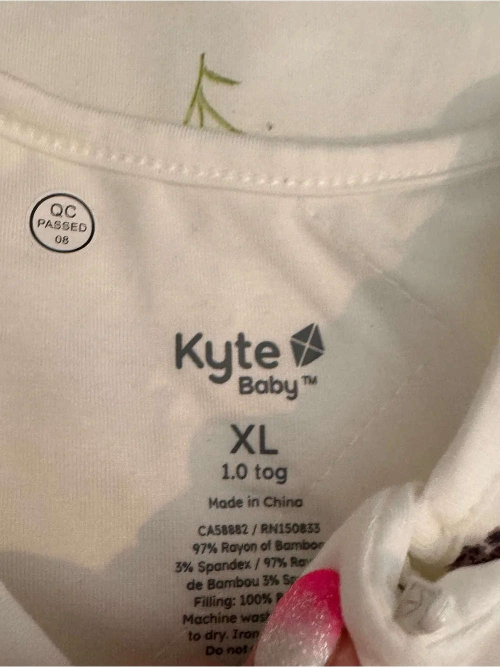 Kyte Baby Floral Pattern 1.0 TOG Bamboo Sleepsack